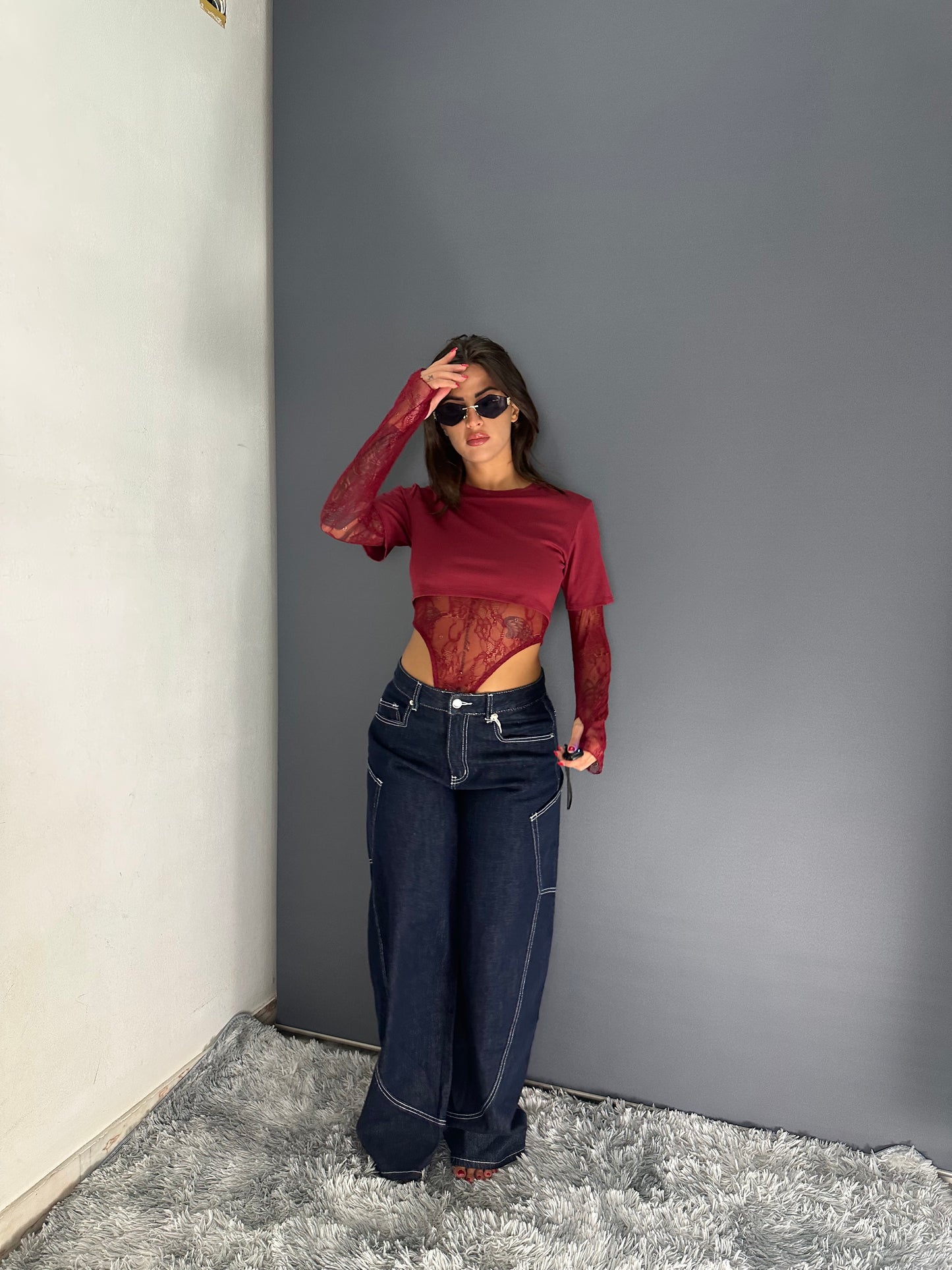 Body serena con guanto