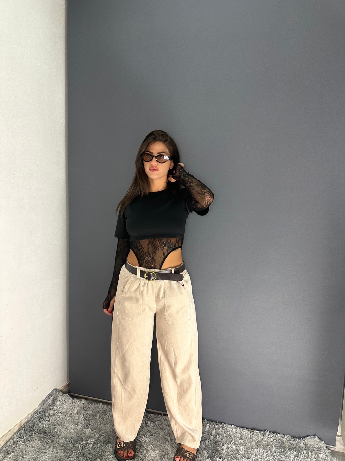 Pantalone in velluto