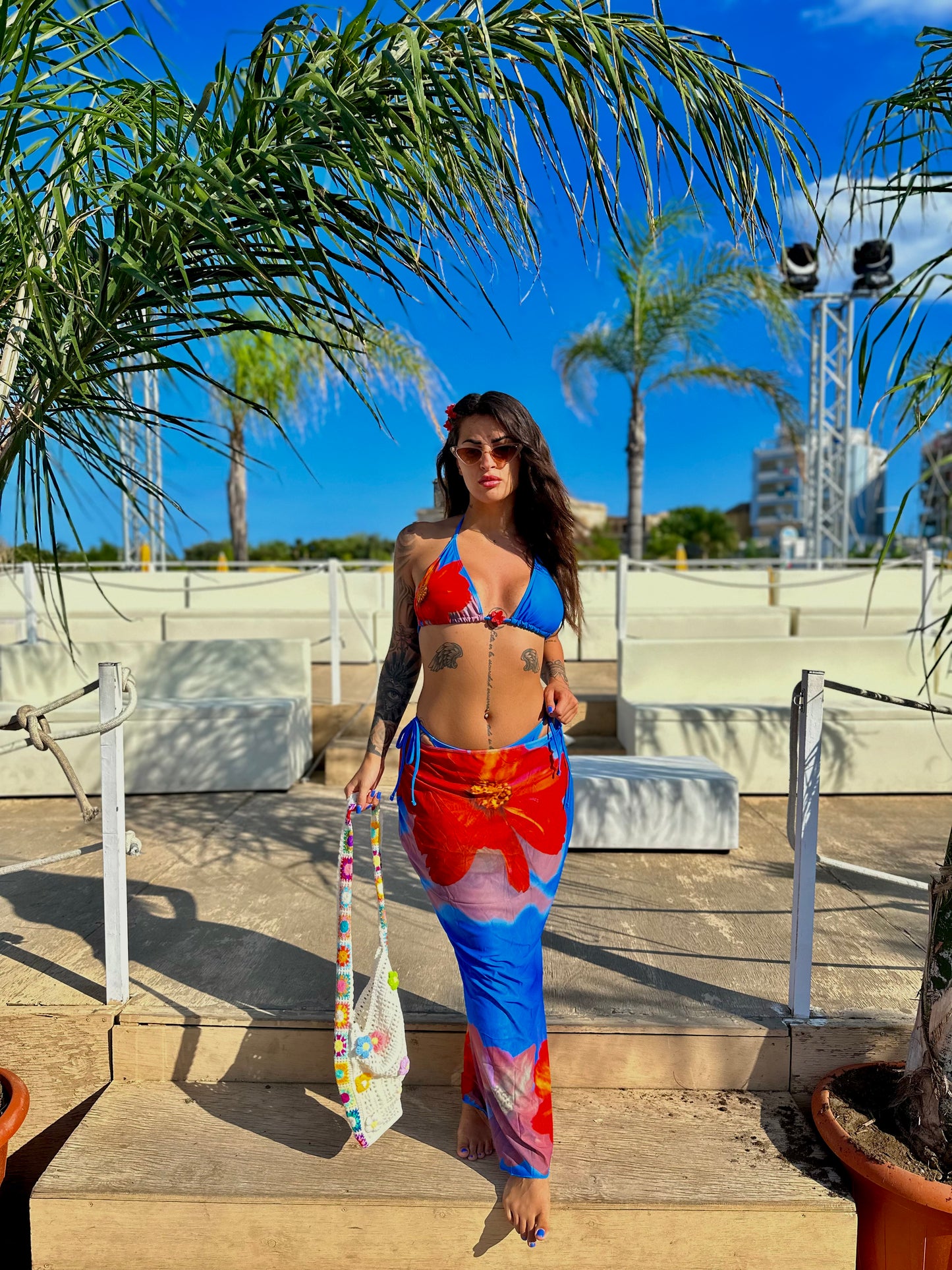 Costume 3 pezzi Miami