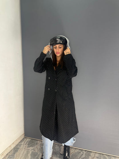 Cappotto luxury con cappuccio