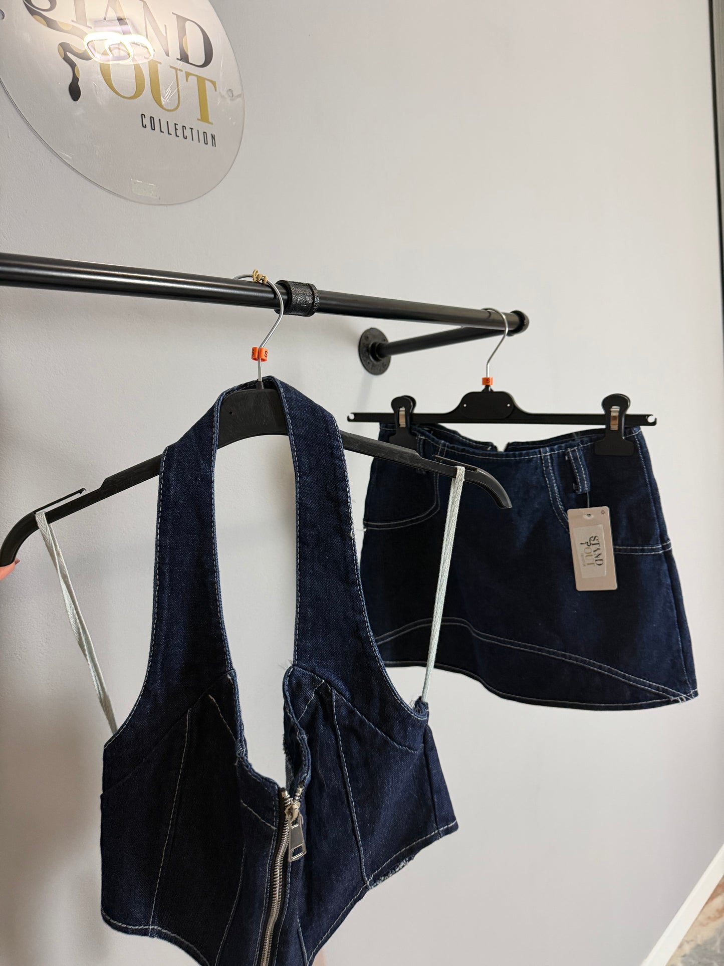 Denim Obsession Set 💙⛓️