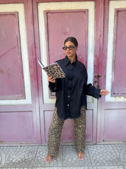 Camicia in Denim Elsiria