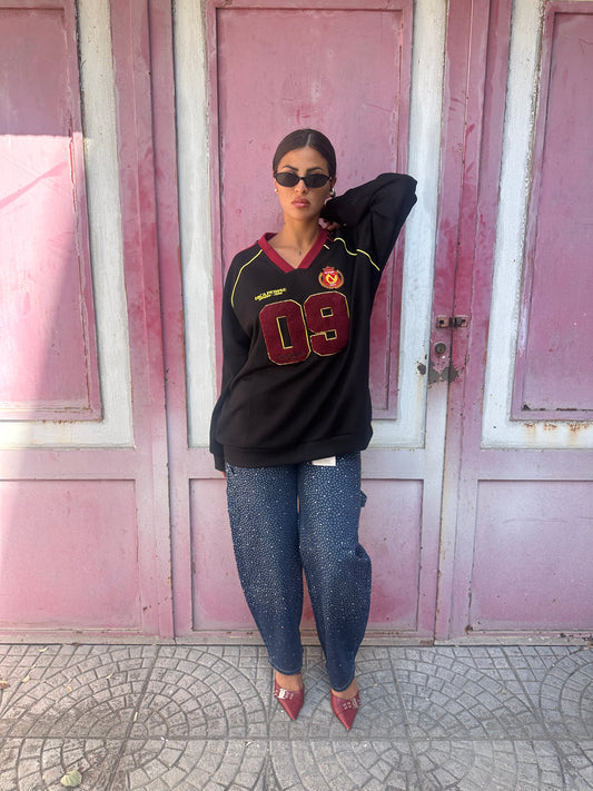 Jeans ballon glitter